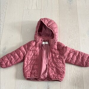 H&M Kids Dusty Pink Puffer Jacket